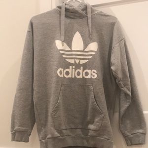 Grey Adidas Hoodie